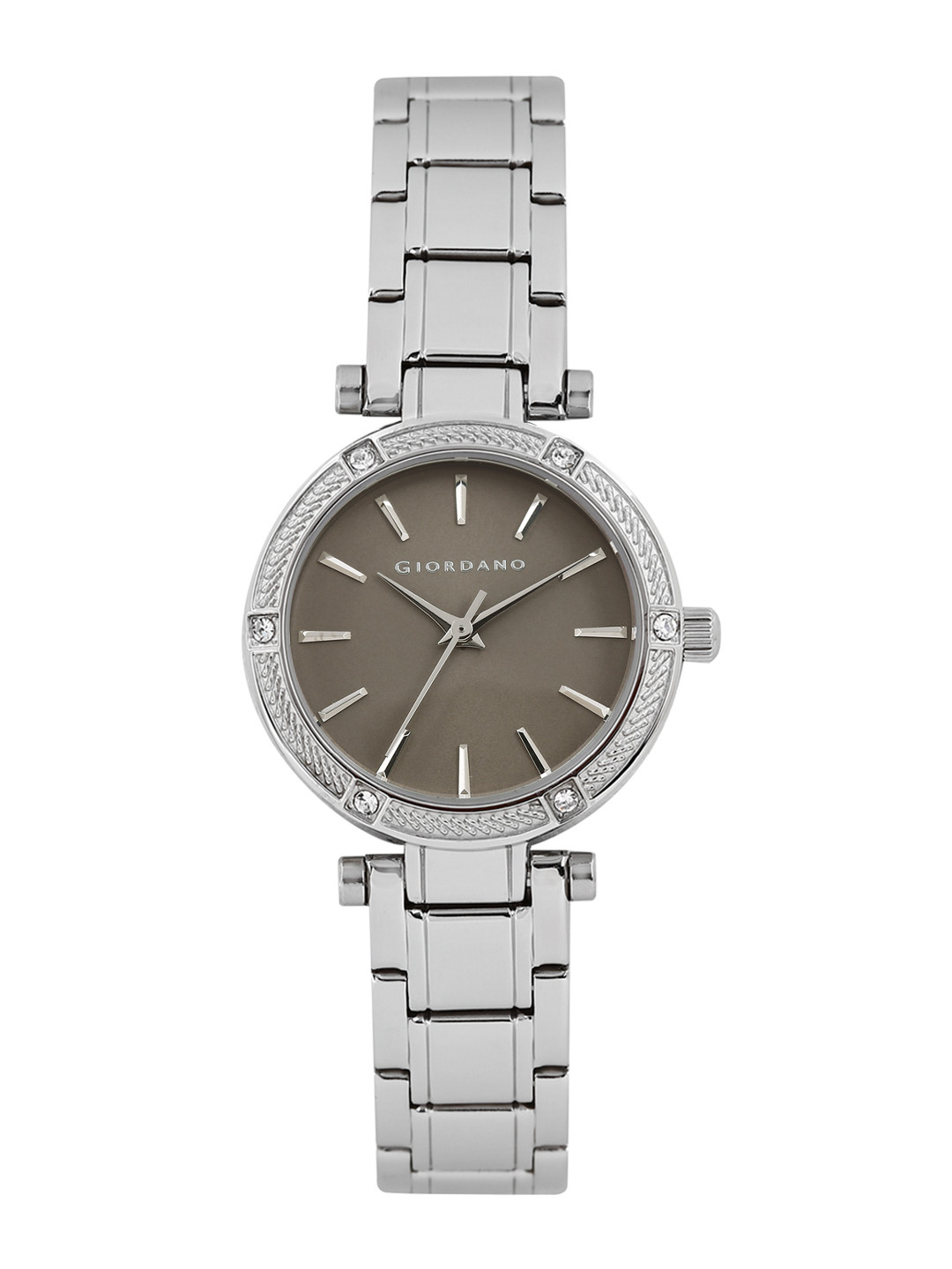 GIORDANO Women Silver-Toned Analogue Watch 2795-11