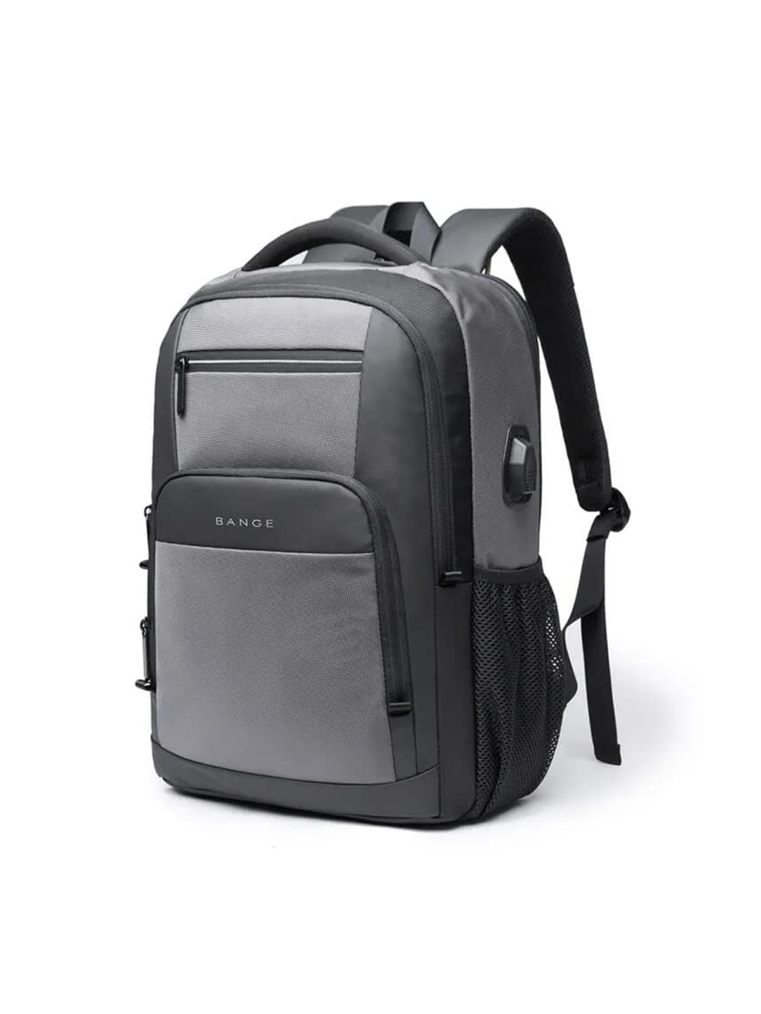 Red Lemon Unisex Swiss Cut Design 15.6 Inch Smart Laptop Backpack Bag & USB Charging Port