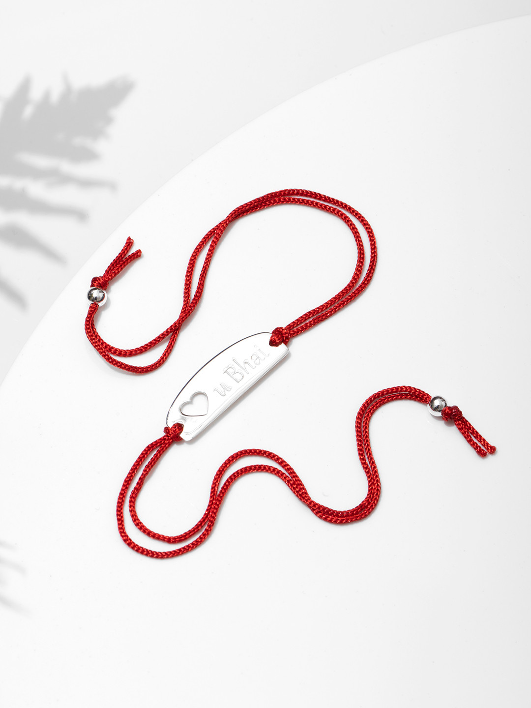 Zavya 925 Sterling Silver Rhodim-Plated Multistrand Rakhi