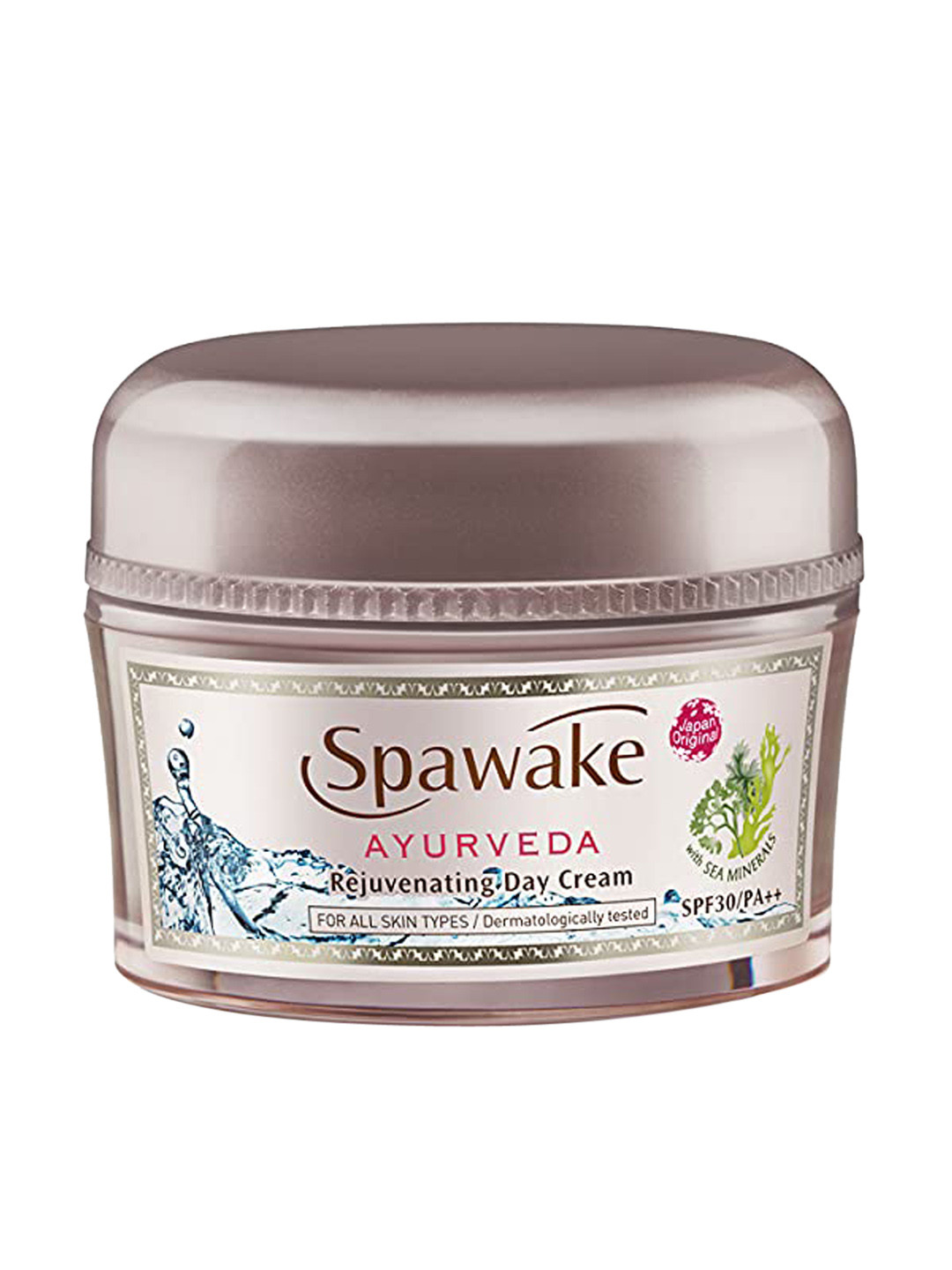 Spawake Ayurveda Rejuvenating Day Cream with Sea Minerals for All Skin Types - 50 g