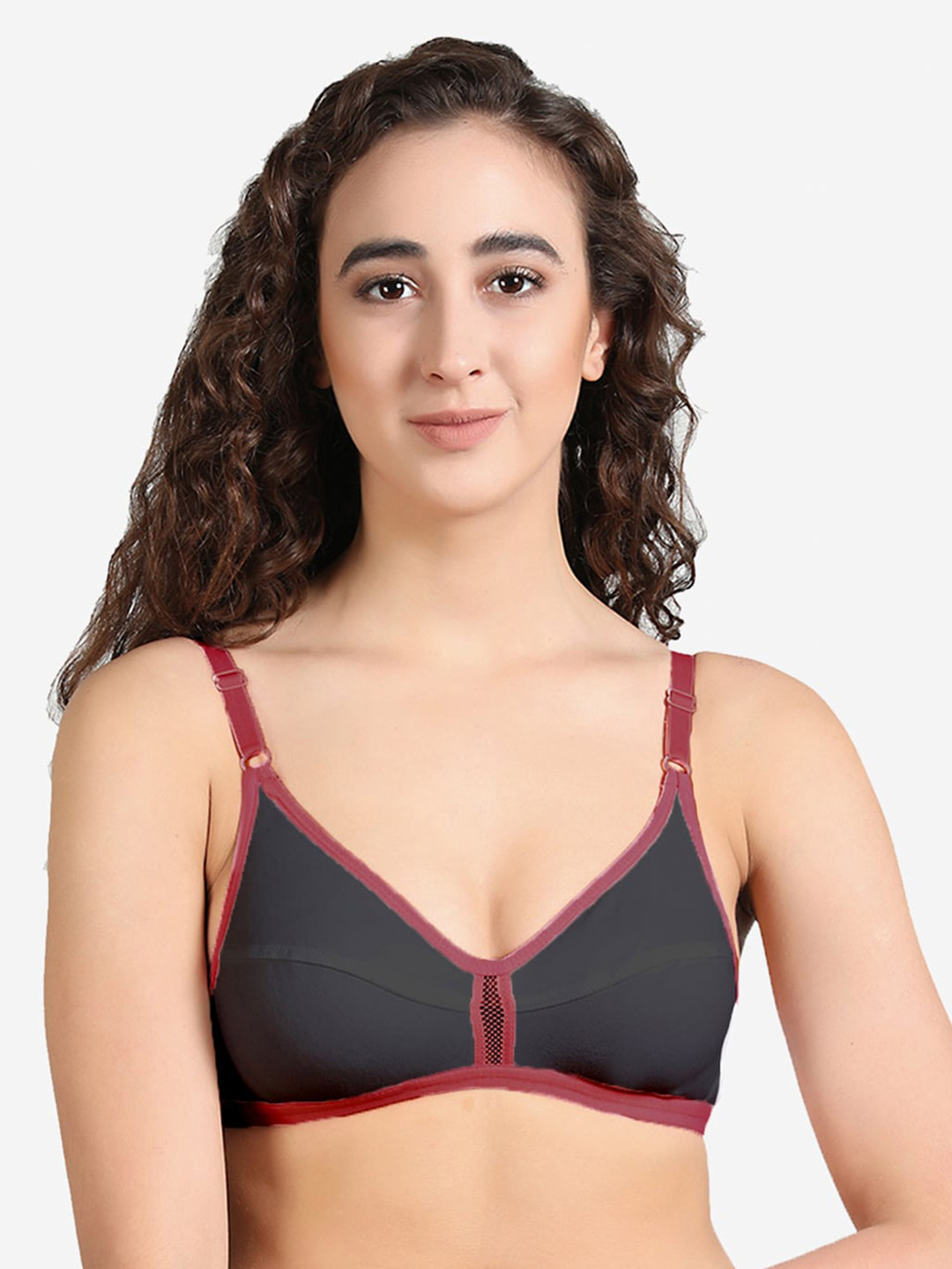 GROVERSONS Woman Paris Beauty Non Padded Non Wired Medium Coverage Bra