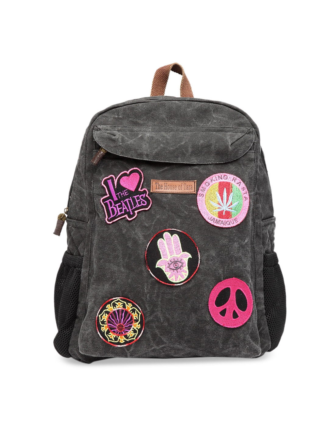 The House of Tara Unisex Charcoal Backpacks