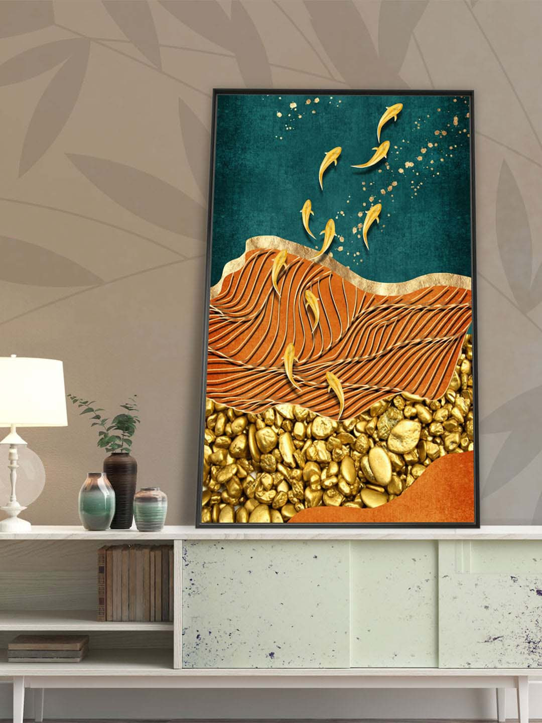 Art Street Canvas Wall Rectangle Paintings Wall Art -23 x 35 In