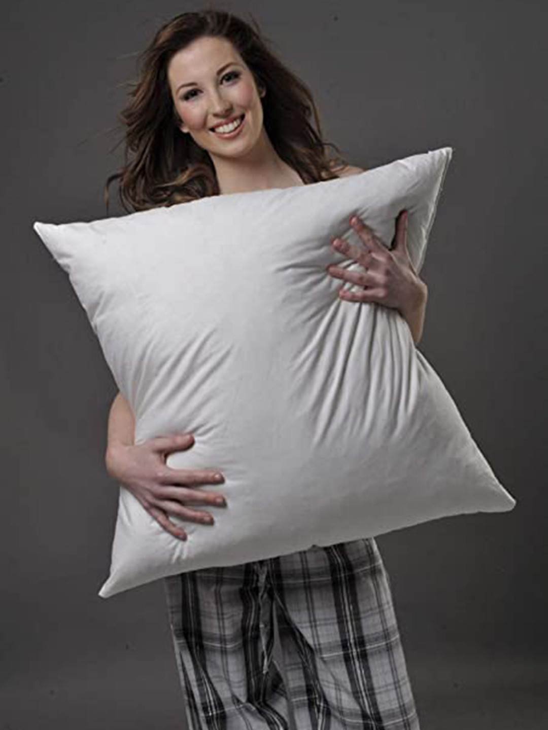 JDX Set Of 5 White Solid Filled Cushion