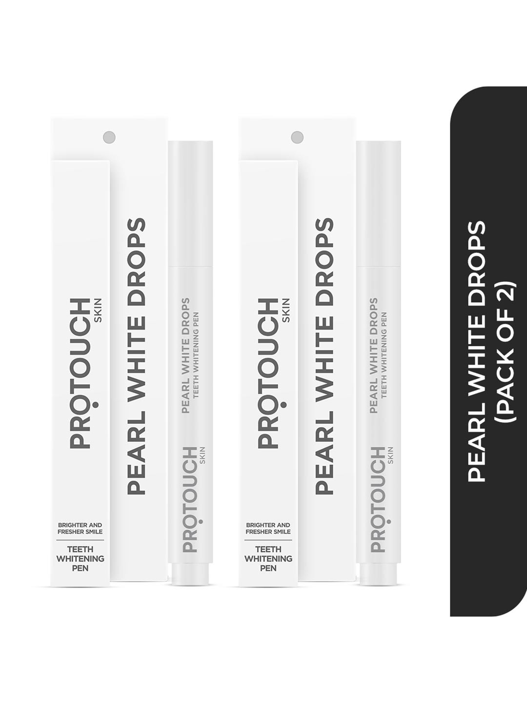 PROTOUCH Set Of 2 Pearl White Drops Teeth Whitening Pen - 2ml