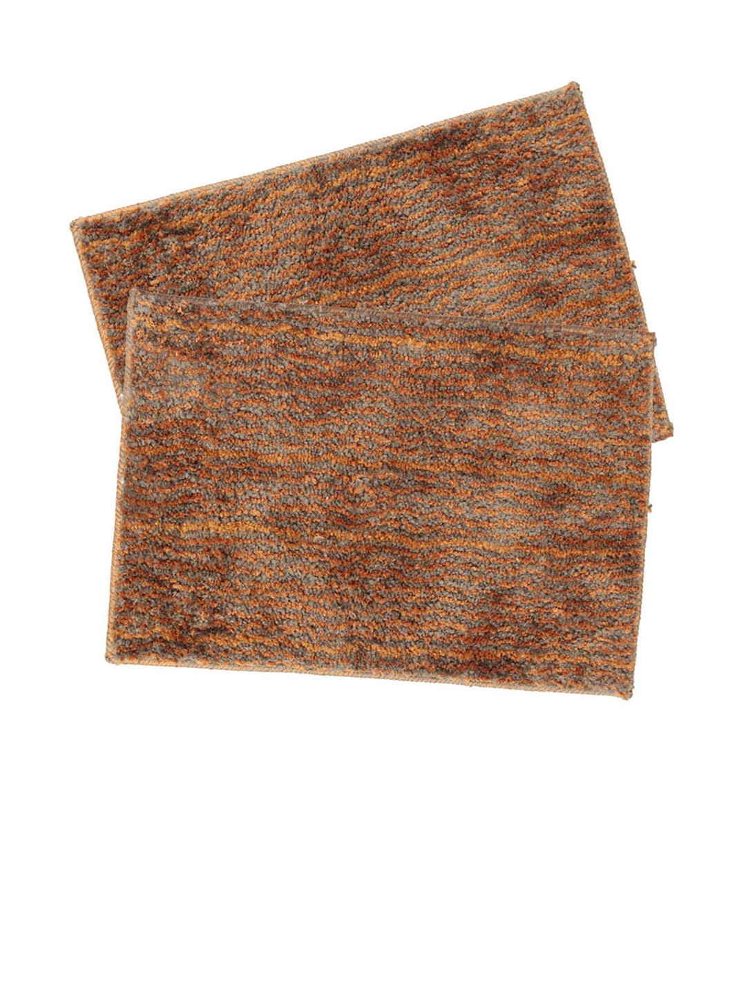 LUXEHOME INTERNATIONAL Pack of 2 Brown Doormats