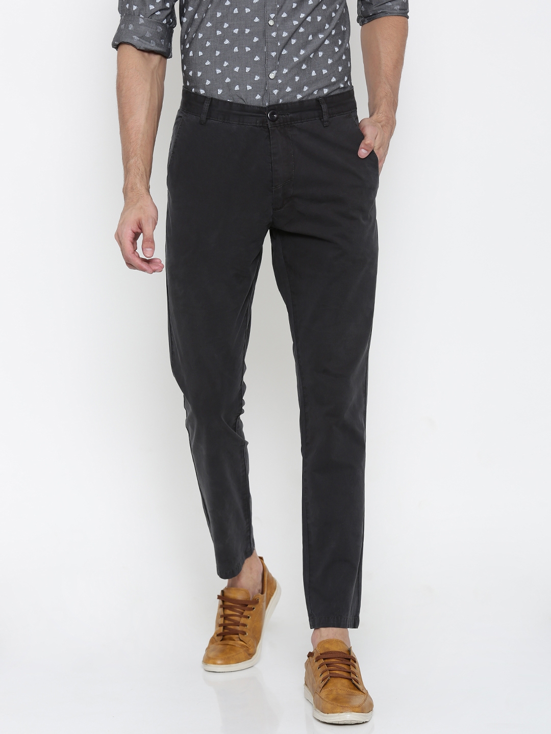 Buy grey Trousers  Pants for Men by INDIGO NATION Online  Ajiocom