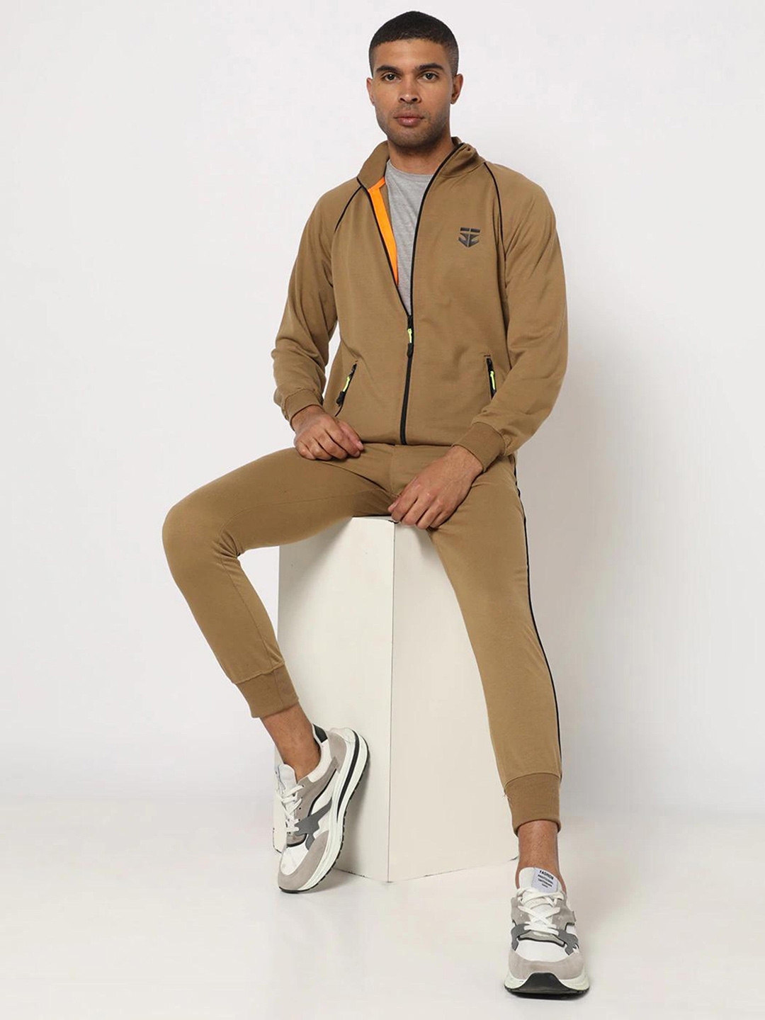 Khaki tracksuits mens deals