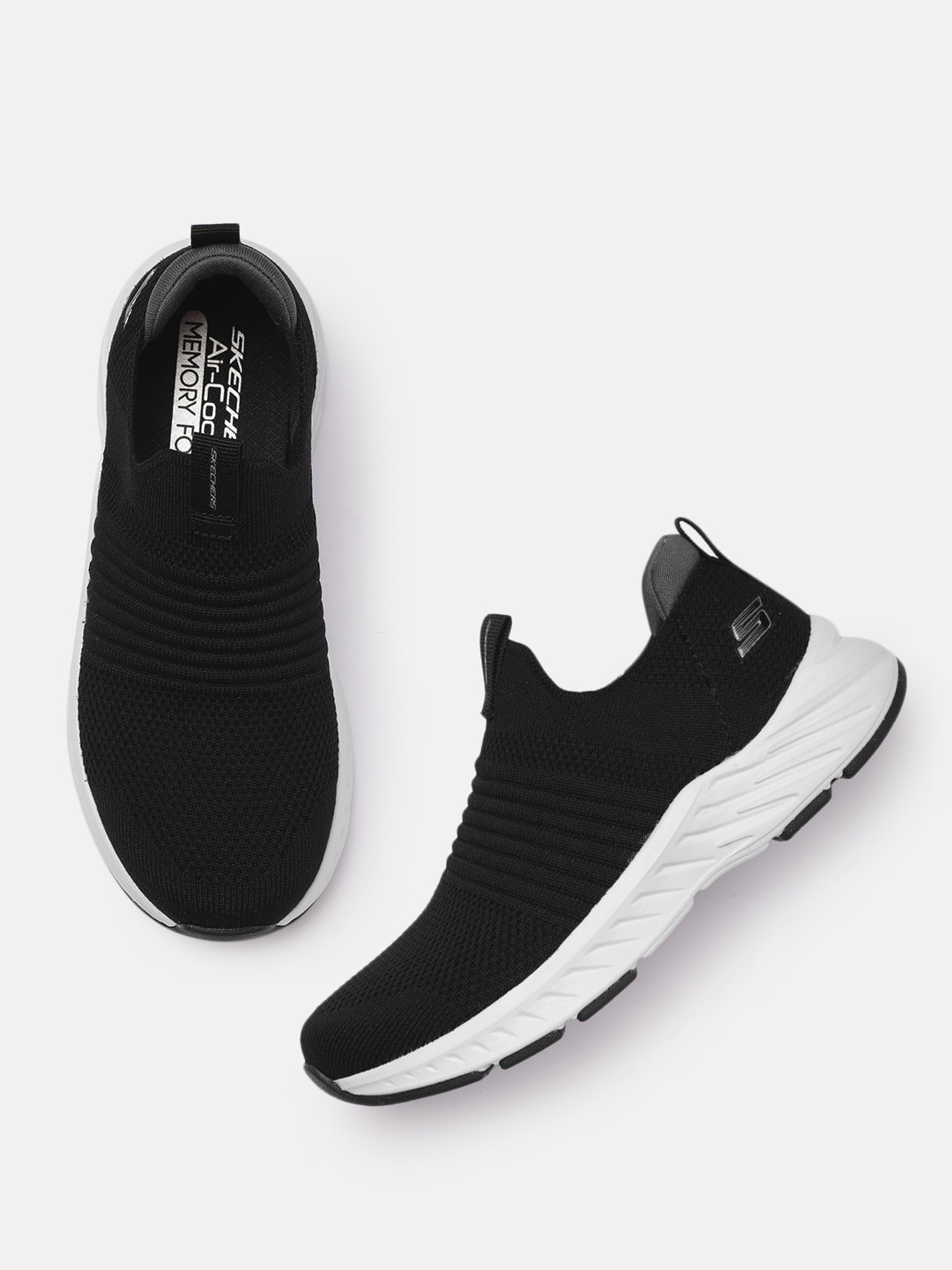 Skechers Boys Elite Rush Valow Slip-On Sneakers