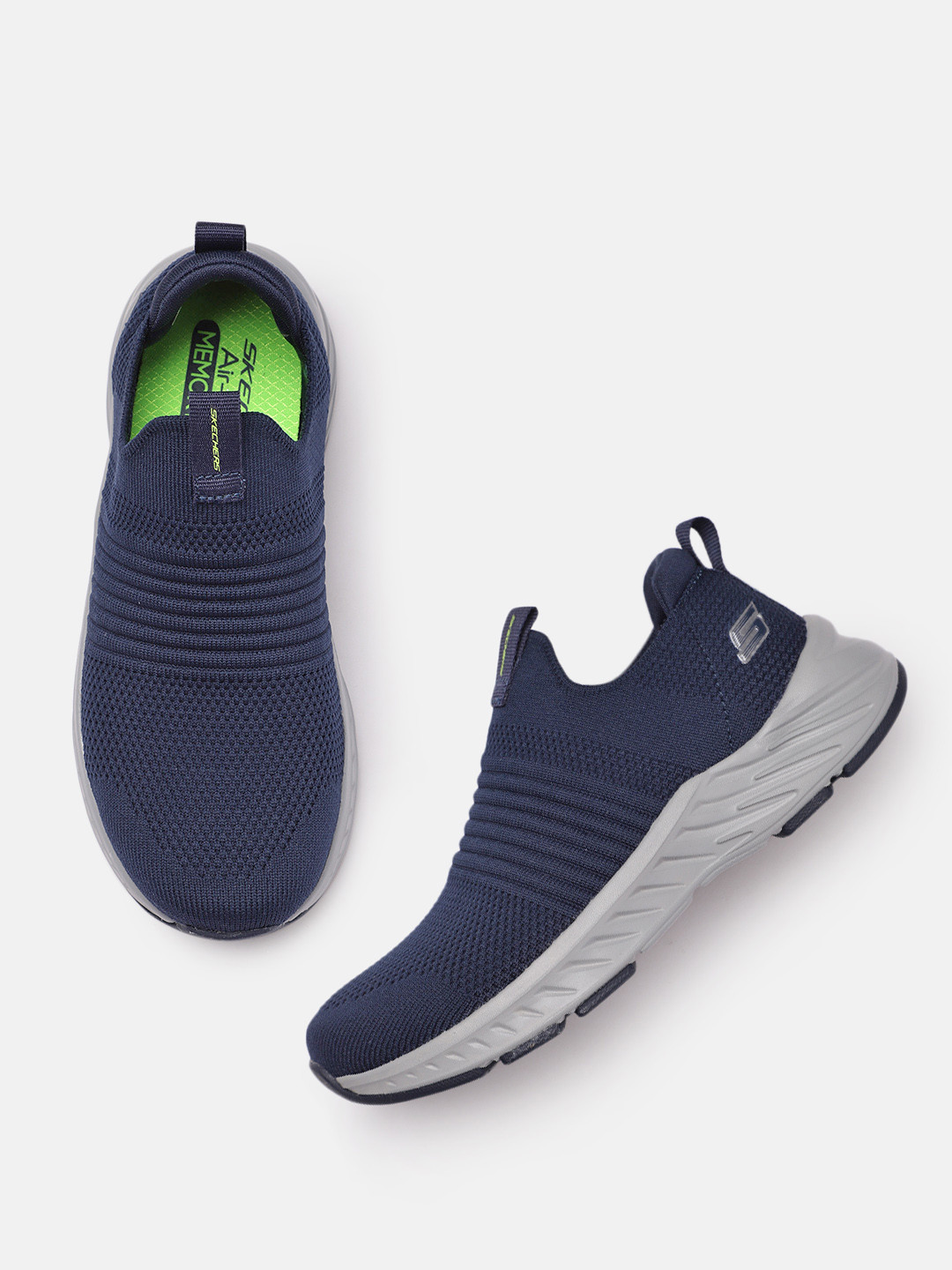 Skechers Boys Air-cooled Memory Foam Slip-On Sneakers