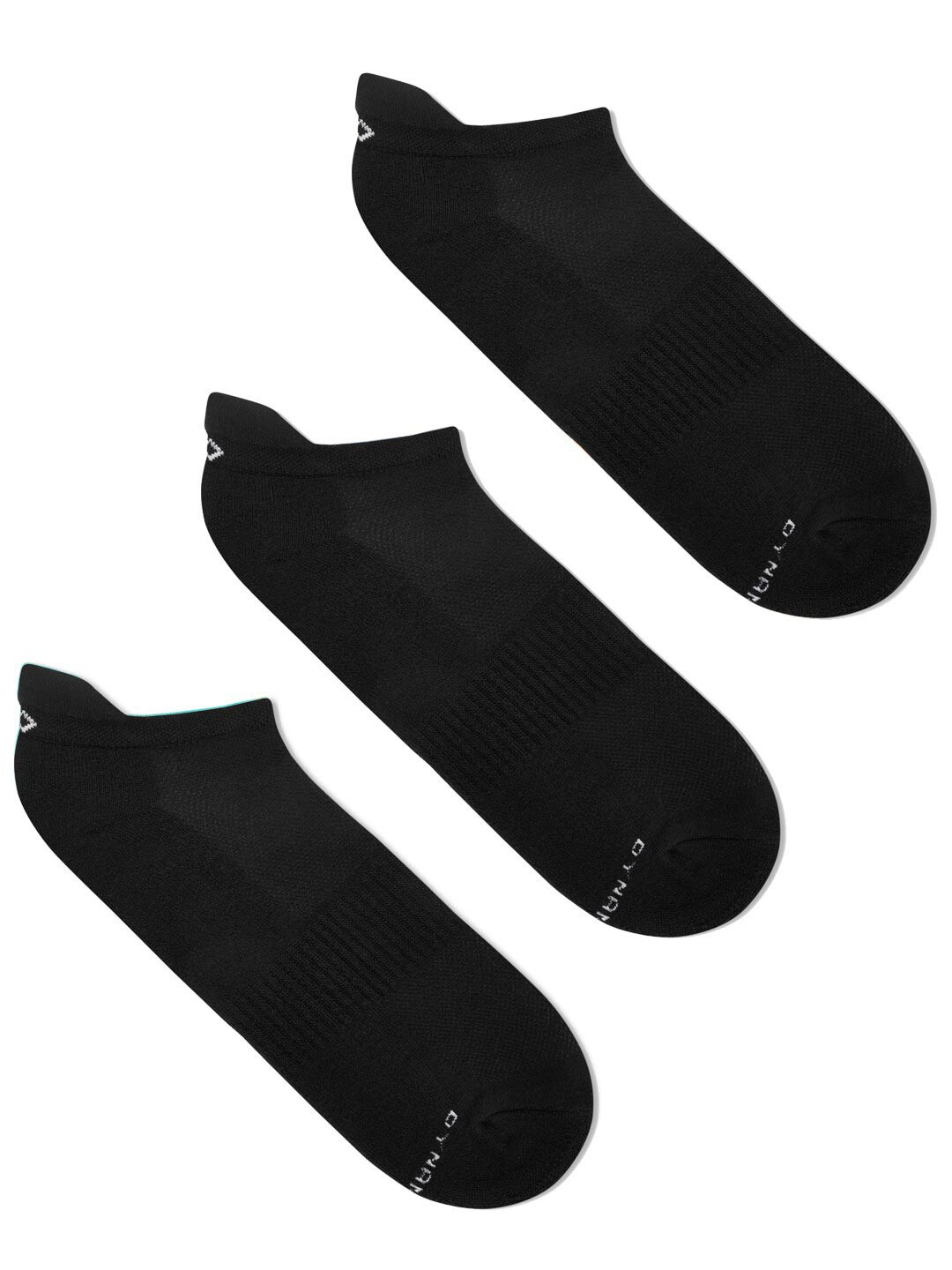 Dynamocks Women Pack Of 3 Black Solid Bamboo Ankle-Length Socks