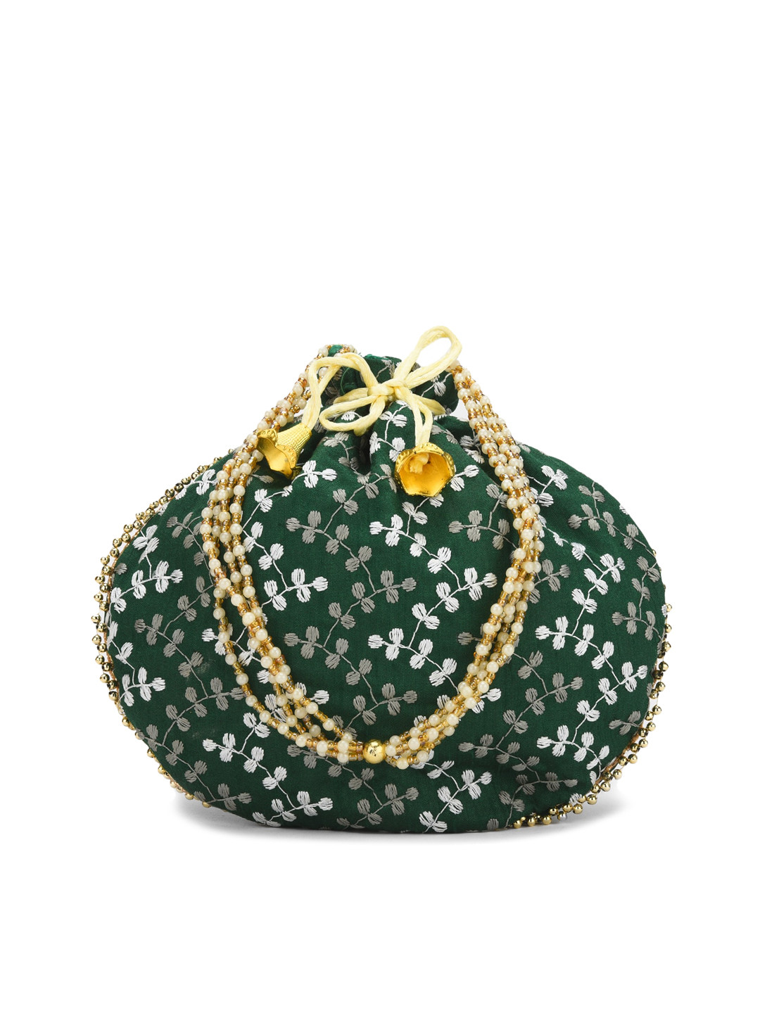 gaura pakhi Women Green Clutches