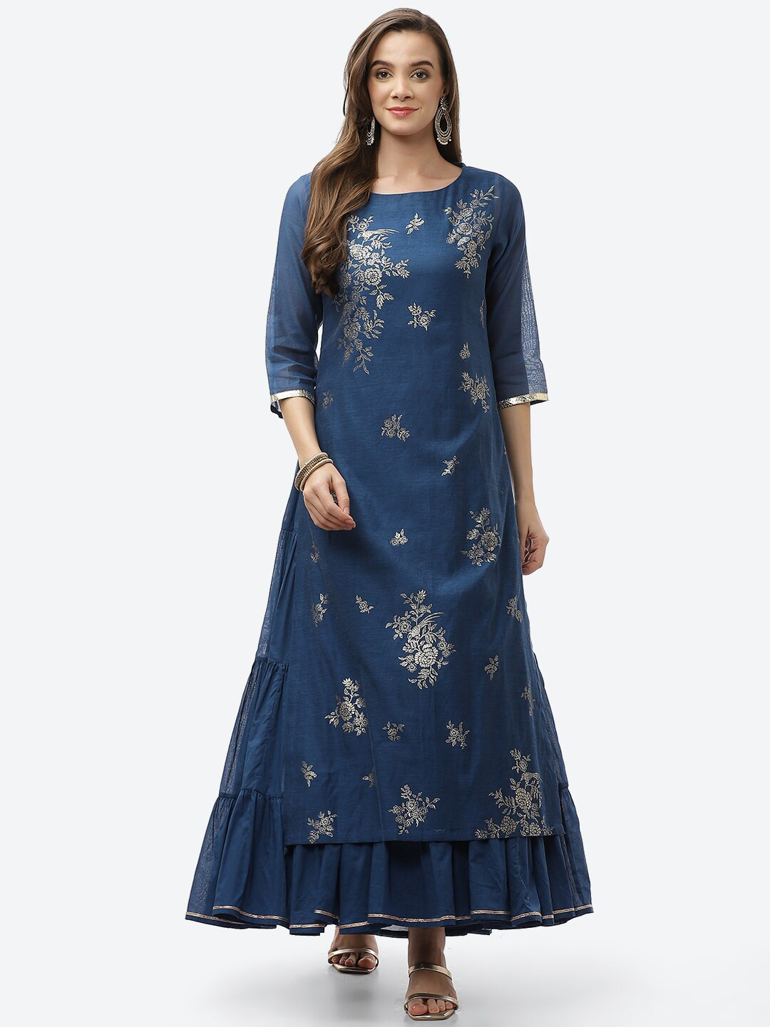 Biba Floral Maxi Dress