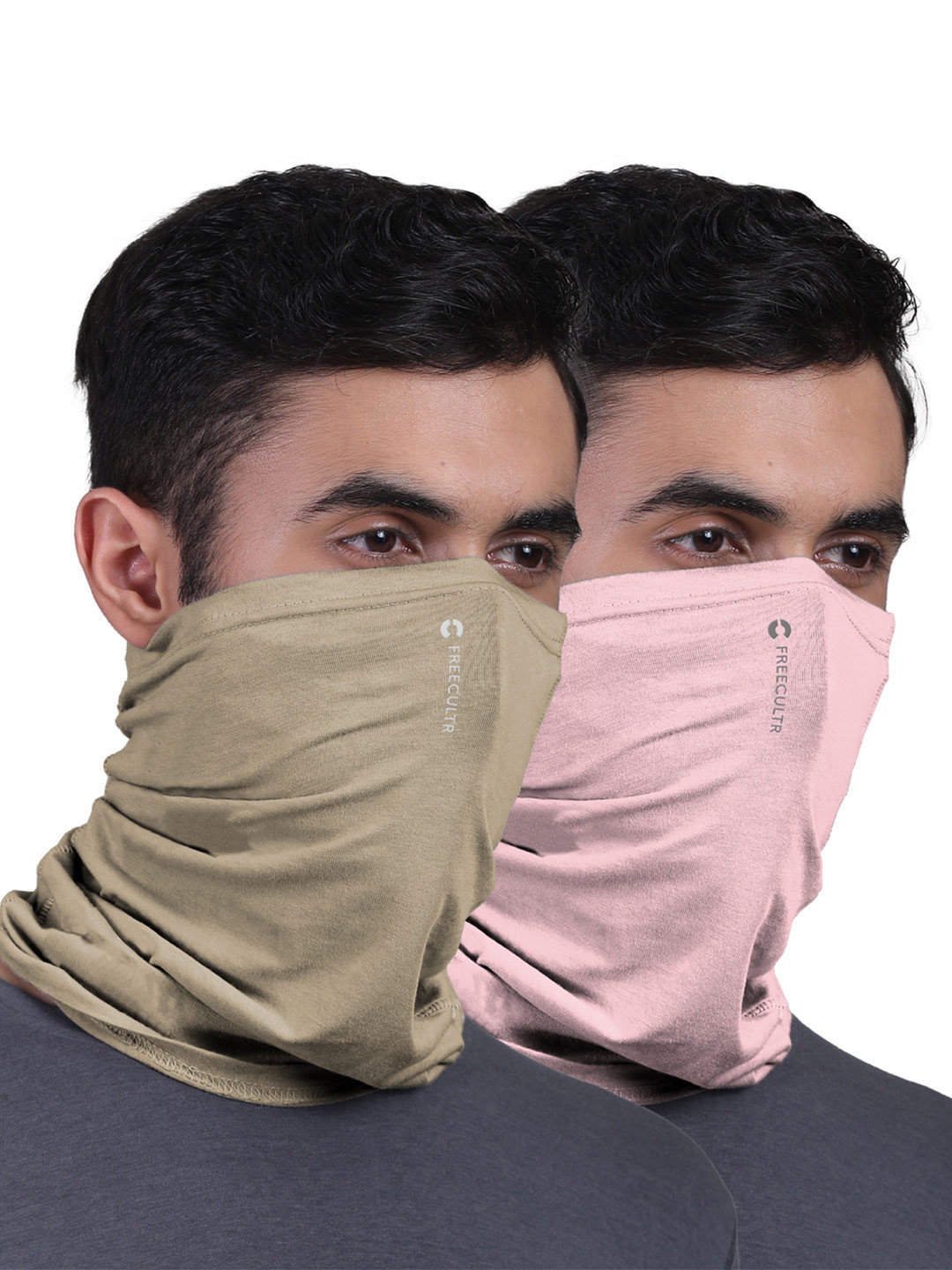 FREECULTR Set of 2 Multipurpose Anti Microbial Bandana