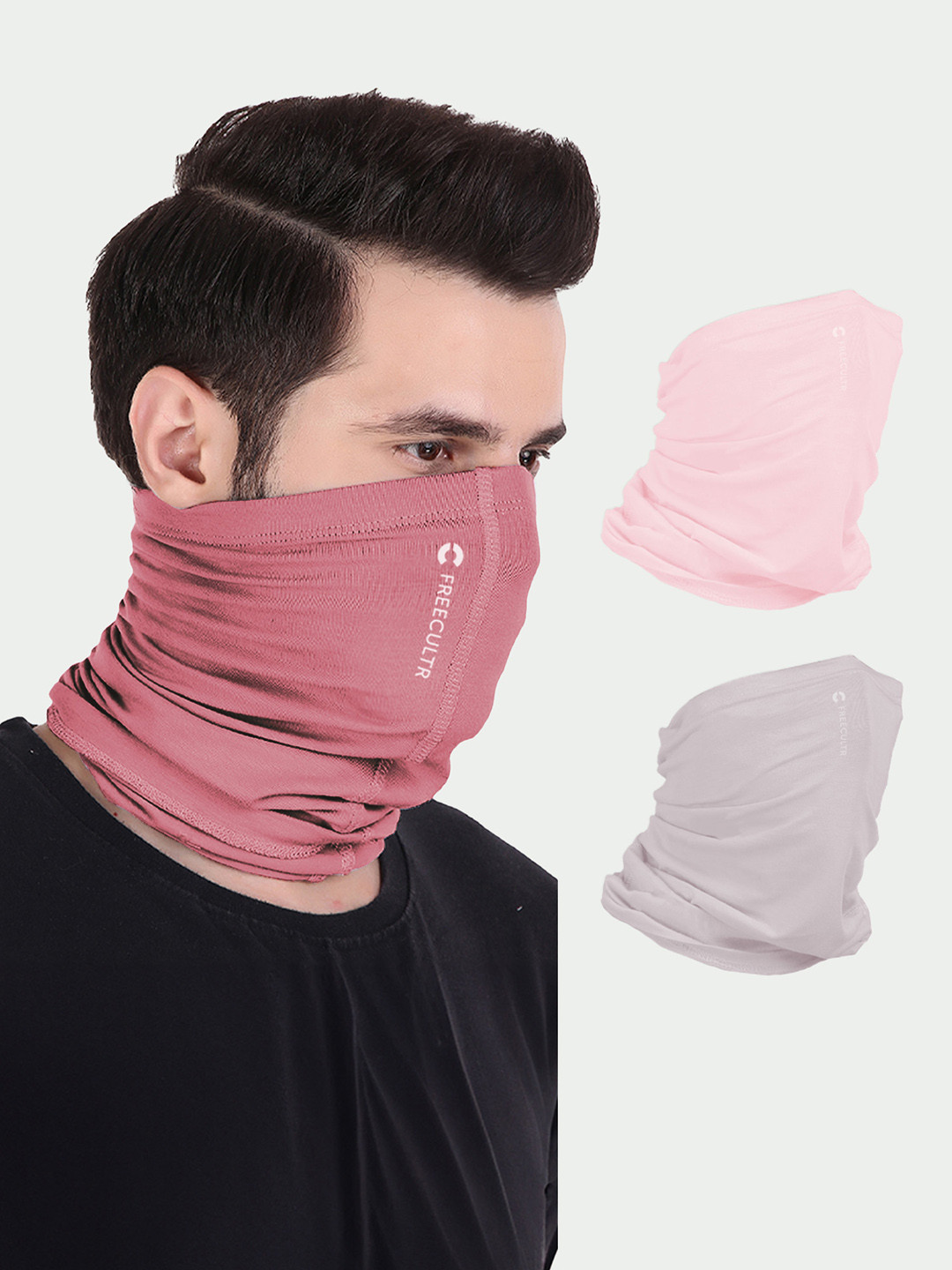 FREECULTR Unisex Set of 3 Multipurpose Bamboo Headband