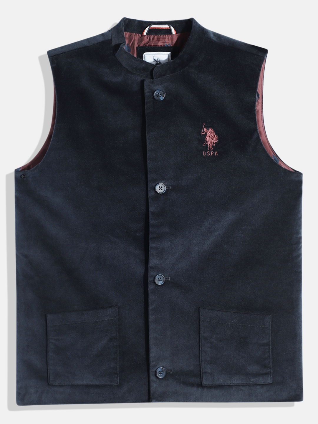Buy U.S. Polo Assn. Kids Boys Solid Nehru Jacket Nehru Jackets for Boys 18918132 Myntra