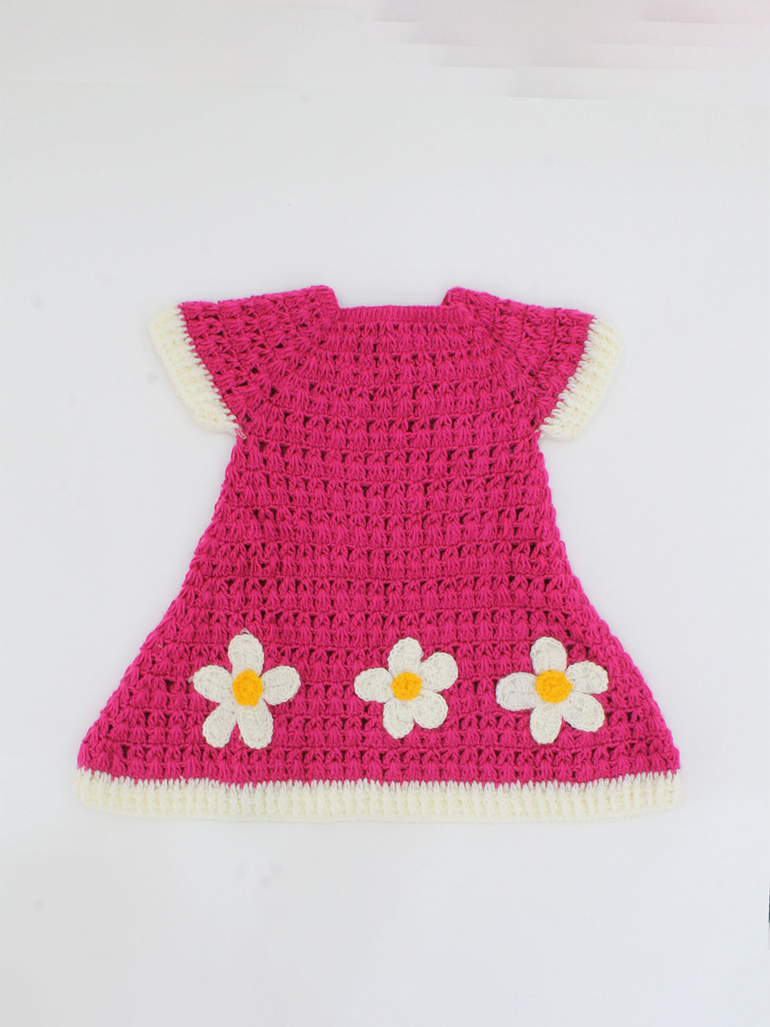 Woonie Girls Pink A-Line Dress