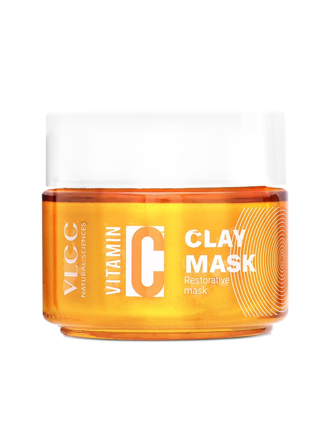 VLCC Vitamin C Restorative Clay Mask with Mulberry & Chamomile Extract - 100 g