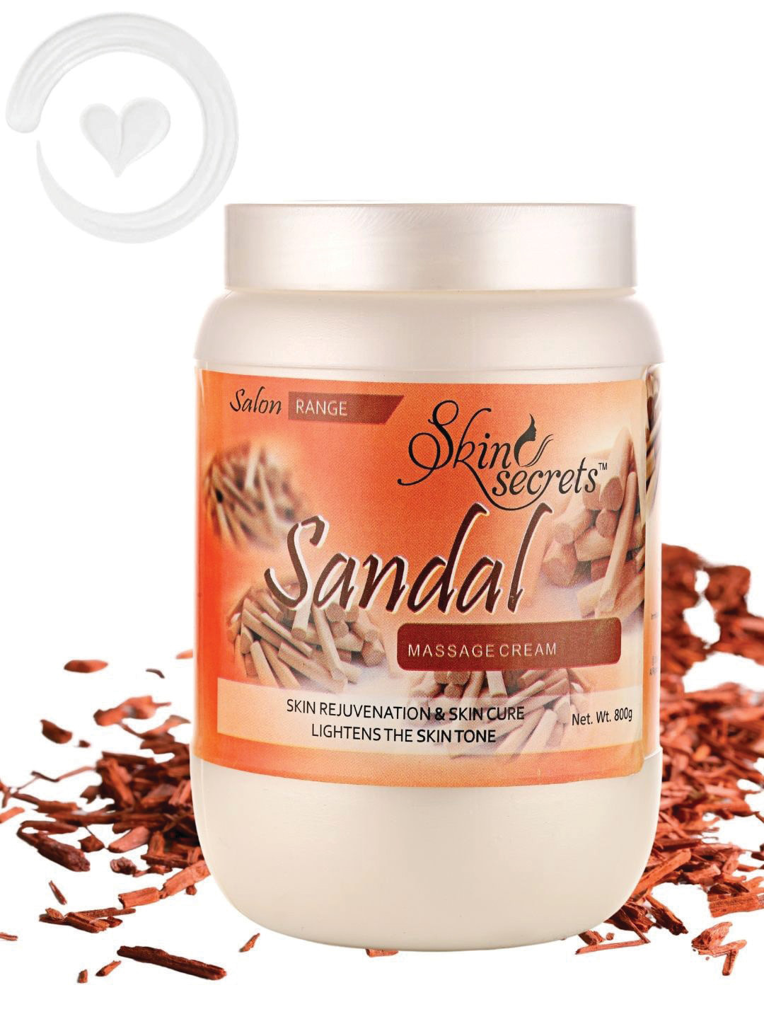 Skin Secrets Cruelty-Free Sandal Massage Cream For Rejuvenation & Cure - 800 g