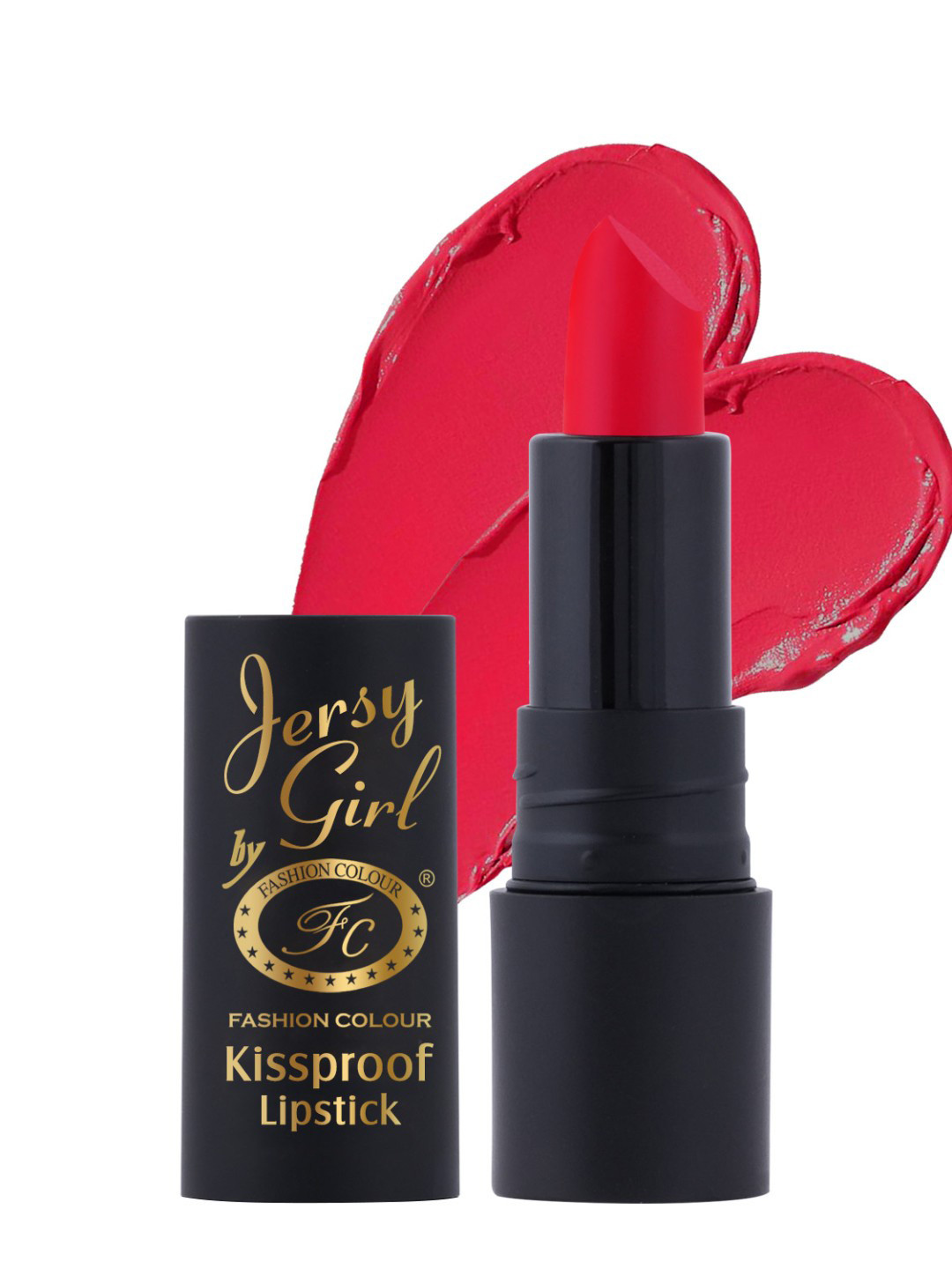 Fashion Colour Jersy Girl Kiss Proof Waterproof Long-Lasting Matte Lipstick - Ageta Red 18
