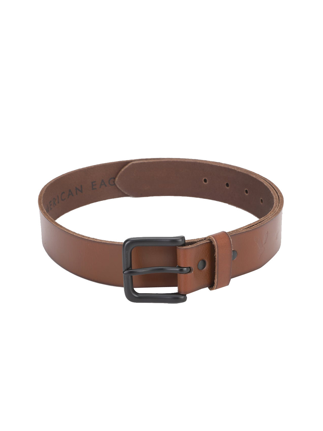 AMERICAN EAGLE OUTFITTERS Men Brown Leather Belts