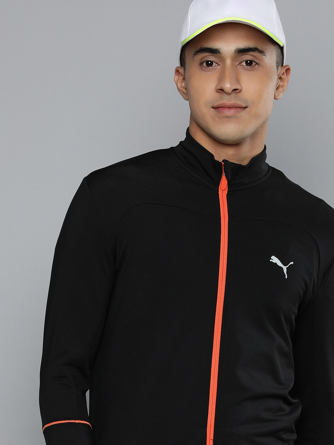 Puma one8 black jacket hotsell