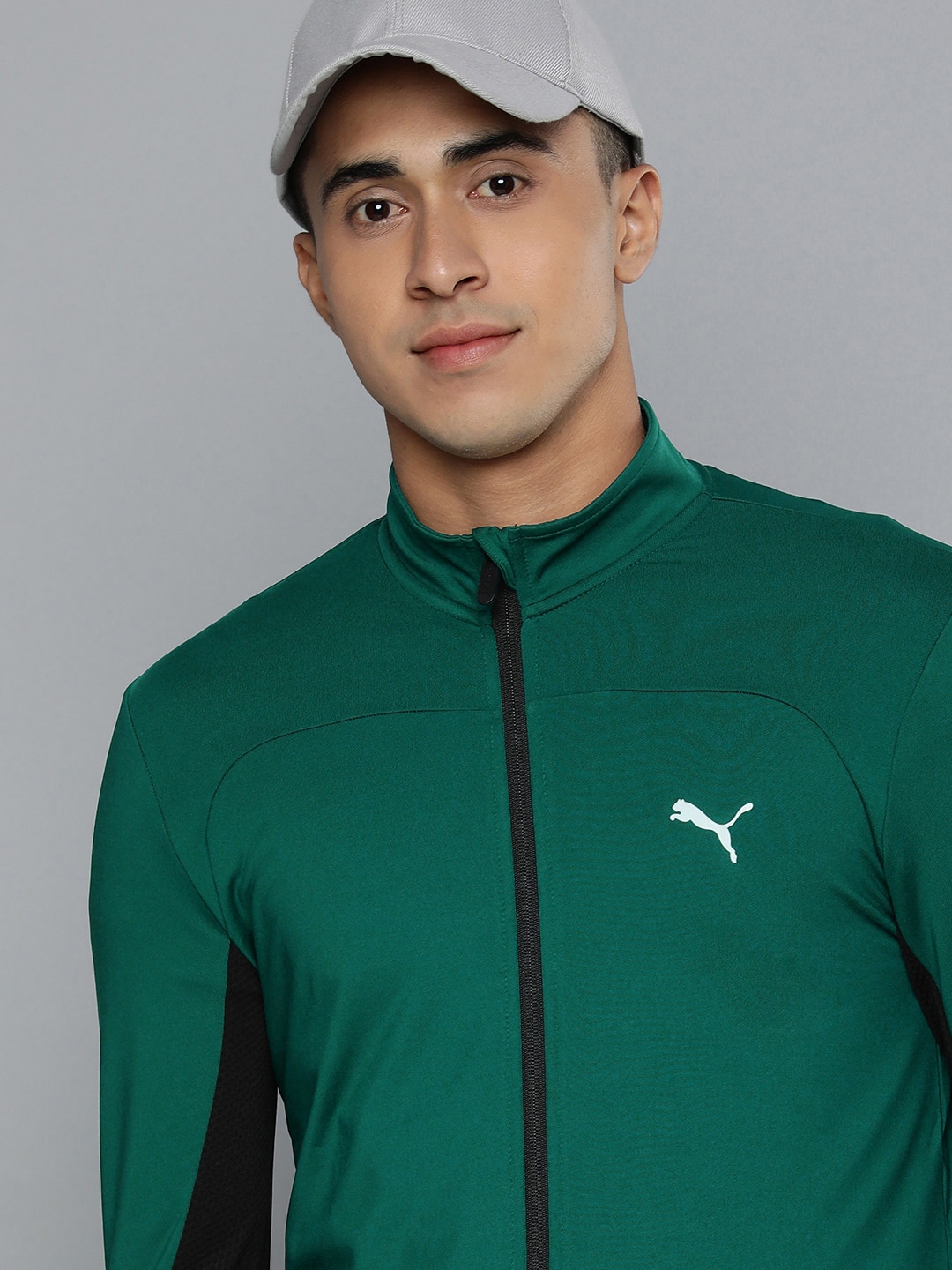 Buy one8 x PUMA Men Green Solid VK Full Zip Training Jacket Jackets for Men 18929126 Myntra