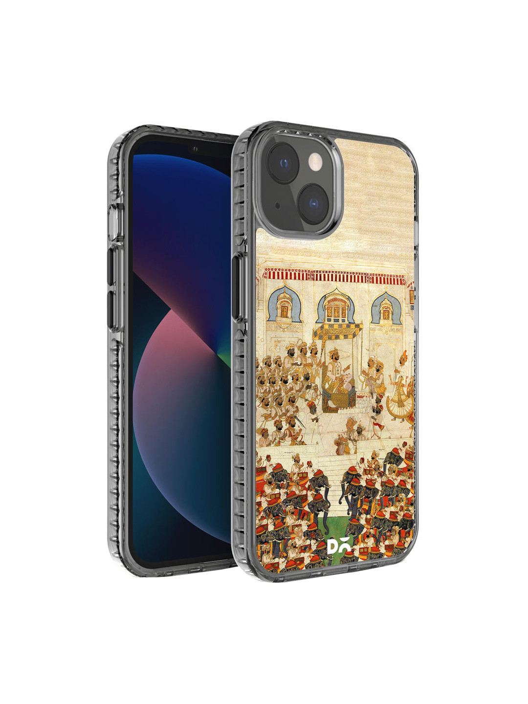 DailyObjects Beige & Red  Royal Decree Stride 2.0 iPhone 13 Phone Case