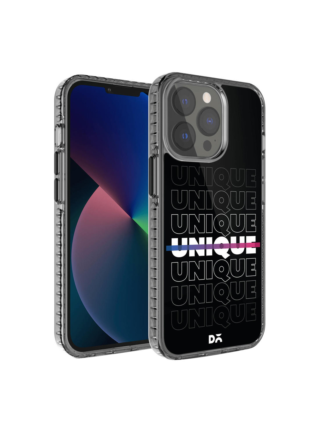 DailyObjects Black Unique Stride 2.0  iPhone 13 Pro Back Case