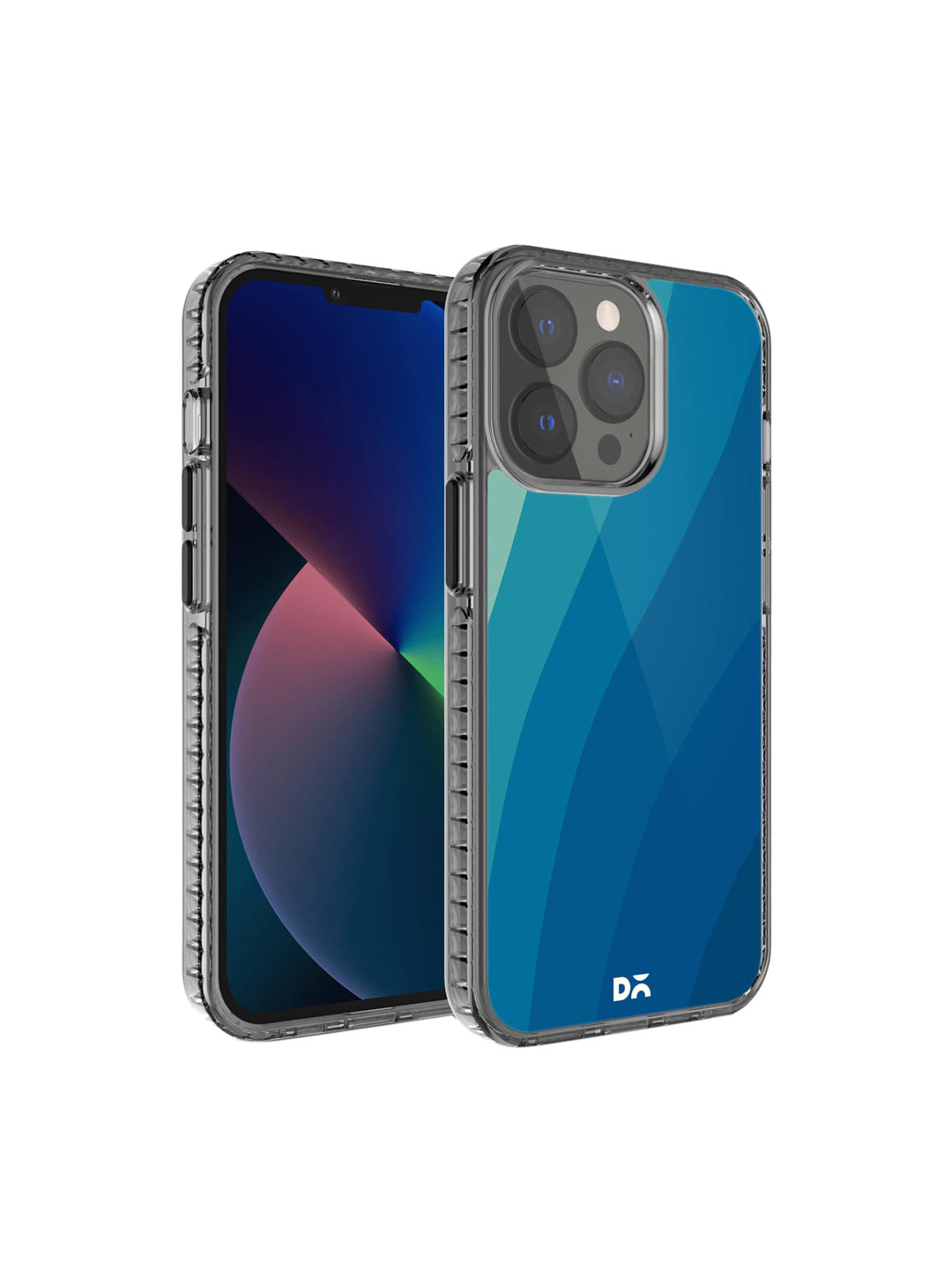 DailyObjects Blue Printed Sea Waves iPhone 13 Pro Phone Case