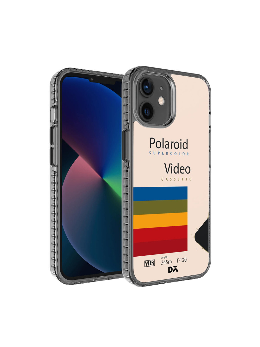 DailyObjects Pink & Red iPhone 12 Mini Back Case