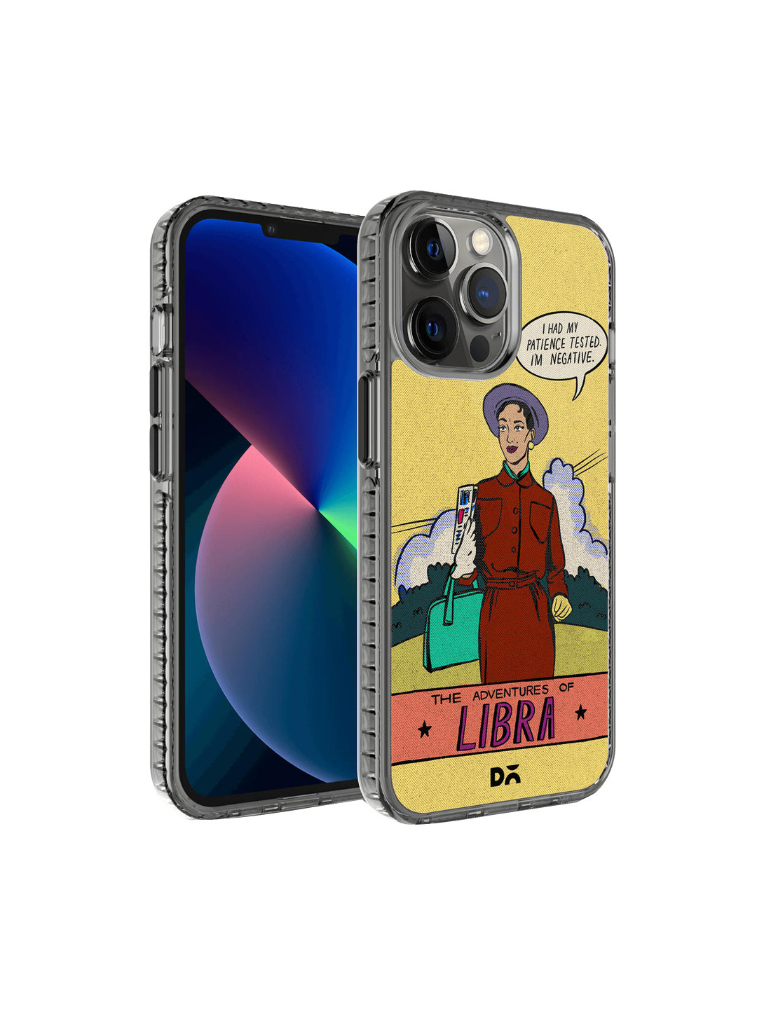 DailyObjects Yellow & Red Libra Stride Printed iPhone 12 Pro Back Case