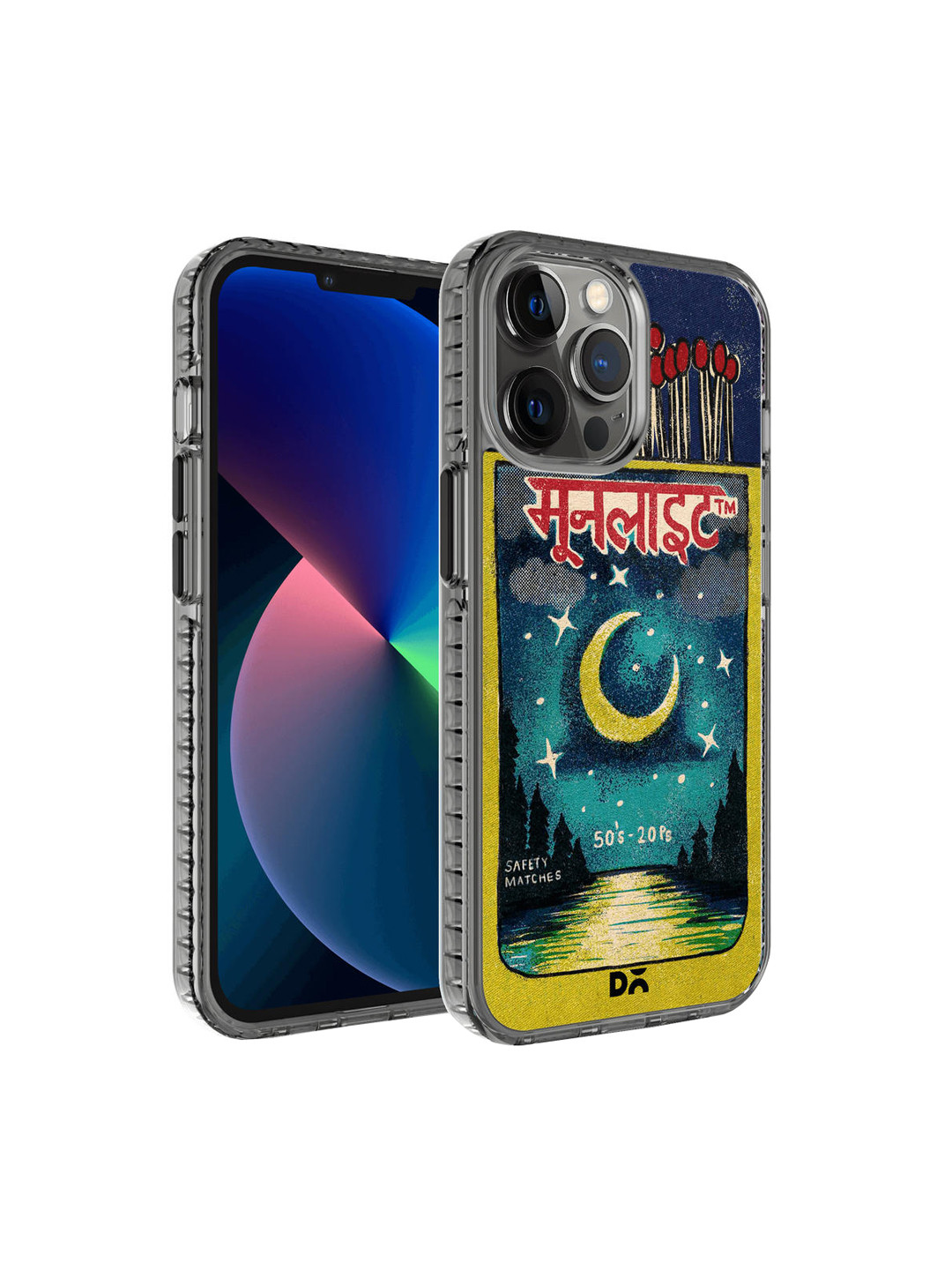 DailyObjects Blue & Green Printed  Moonlight Matchbox iPhone 12 Pro Max Phone Case