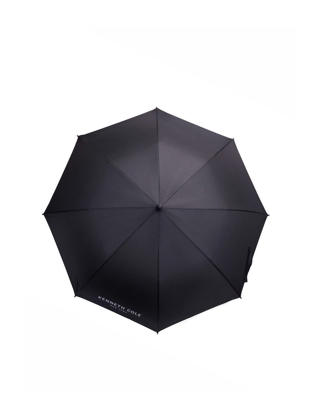 Kenneth Cole Black Solid Automatic Umbrellas
