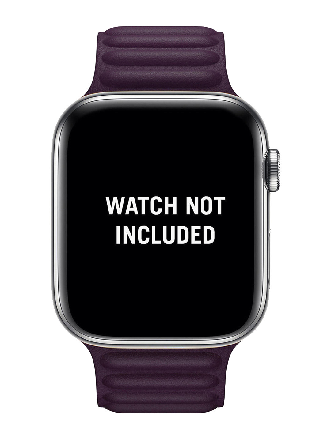 DailyObjects Purple & Black Leather Apple Watch Straps