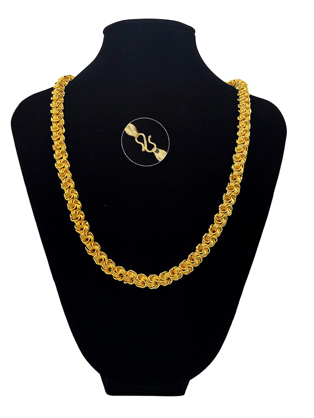 Saizen Men Gold-Plated Brass Chain