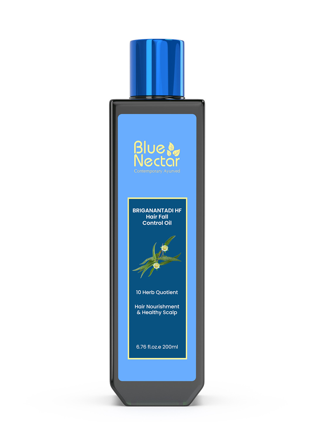 Blue Nectar  Briganantadi Hair Fall Control & Healthy Scalp Oil 200ml