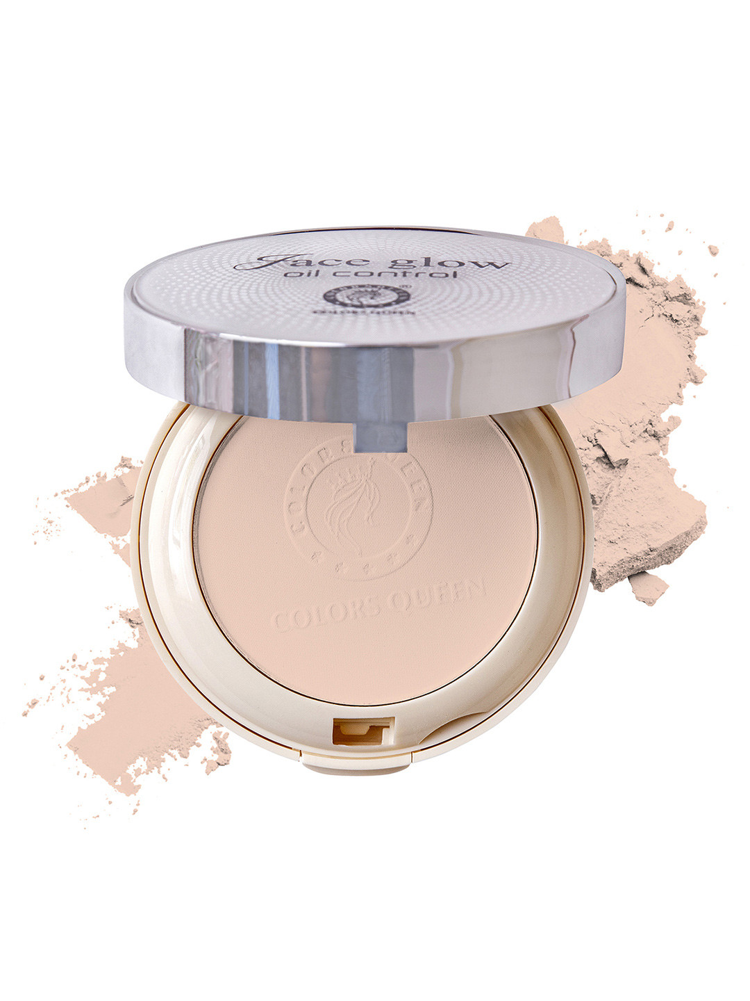 Colors Queen Face Glow 2-in-1 Oil Control Compact - Ivory 02