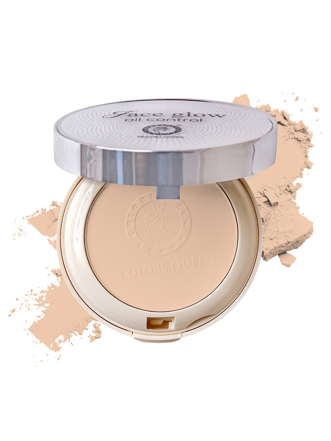 Colors Queen Face Glow 2-in-1 Oil Control Compact - Honey Beige 03