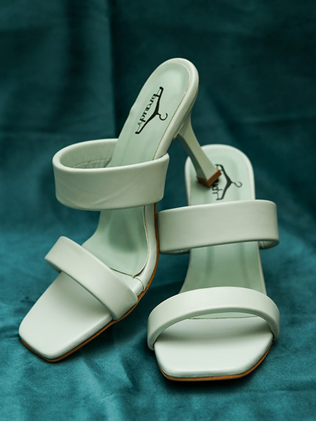 Brauch Sea Green Double Strap Heel