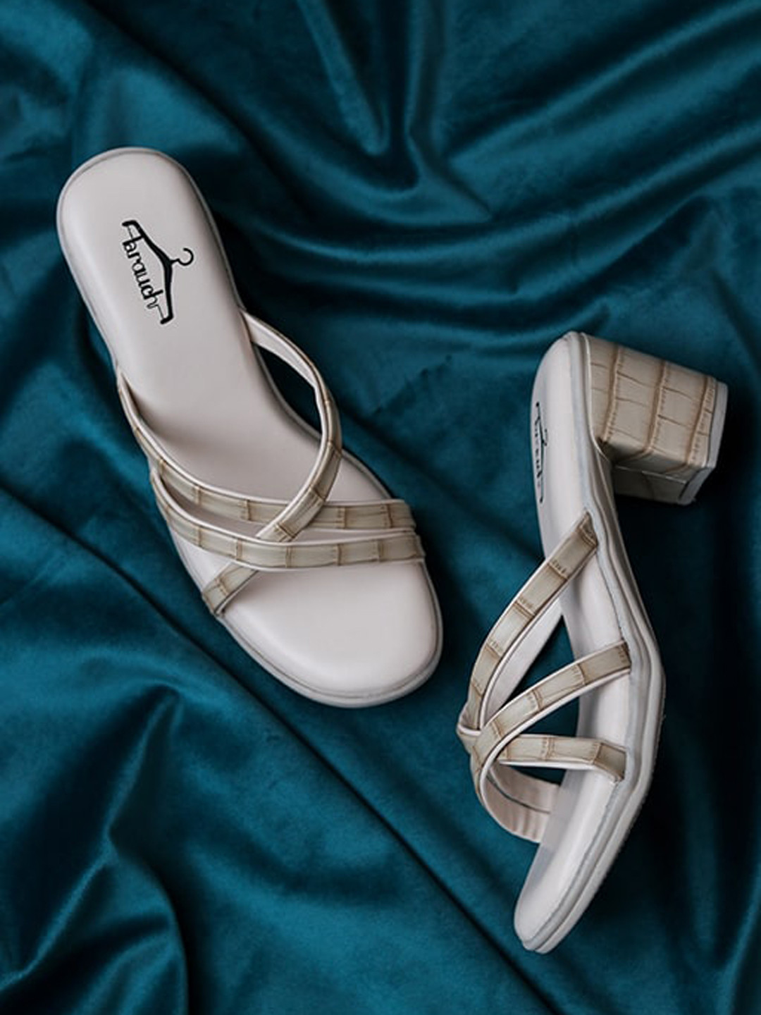 Brauch Beige Block Pumps