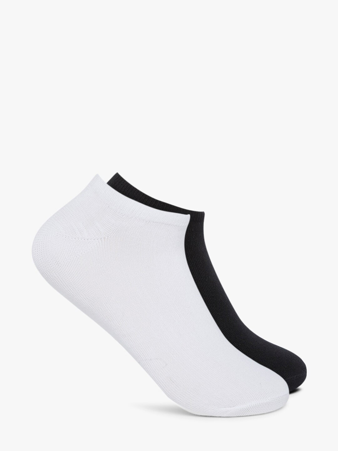 Smarty Pants Women Pack Of 2 Solid Cotton Ankle-Length Socks
