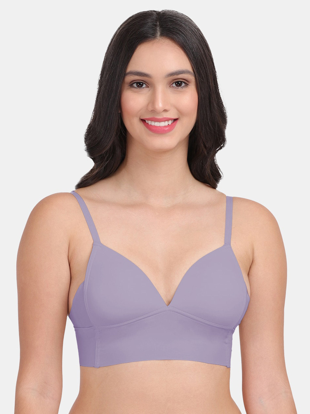Amour Secret Purple Lightly Padded Anti Bacterial Bra
