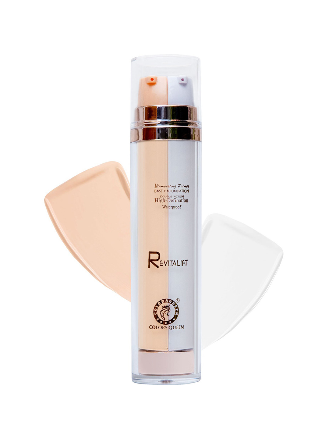 Colors Queen Revitalift 2 in 1 Illuminating Base Primer + Foundation 40 g - Ivory 02