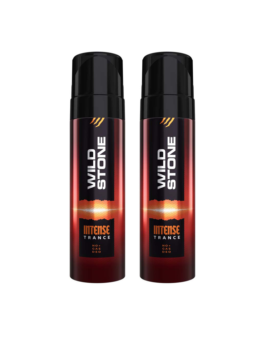 Wild stone Men Set of 2 Long Lasting No Gas Intense Trance Body Deodorant - 150 ml Each
