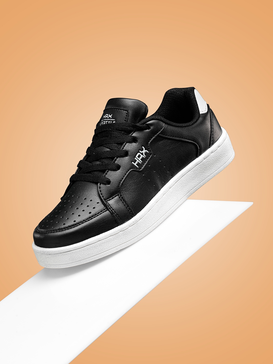 HRX by Hrithik Roshan Women Perforated Skate Street Sneaker