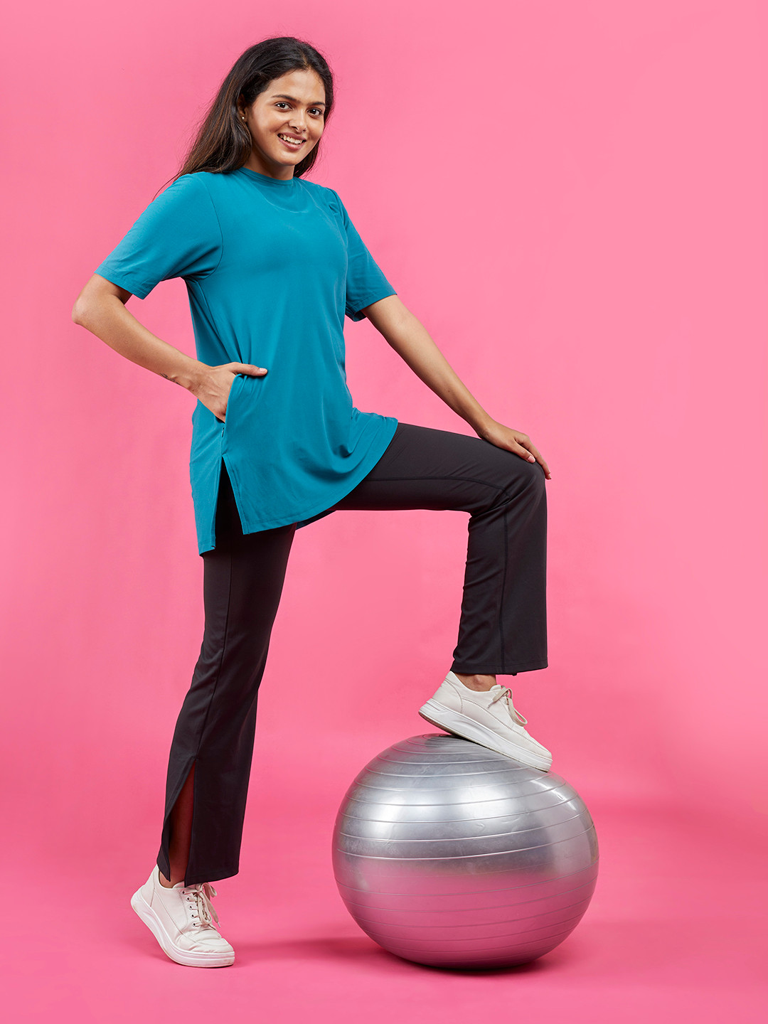 Blissclub Women Breezy 2 Way Top BreezeFlo Fabric Relaxed Fit With 2 Versatile Fits