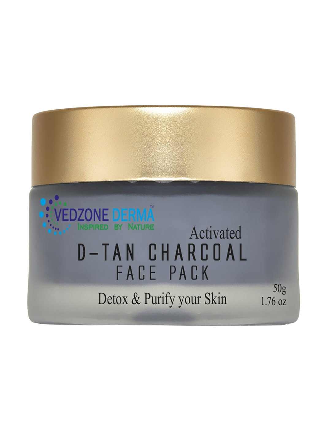 Vedzone Derma Black D-Tan Charcoal Face Pack