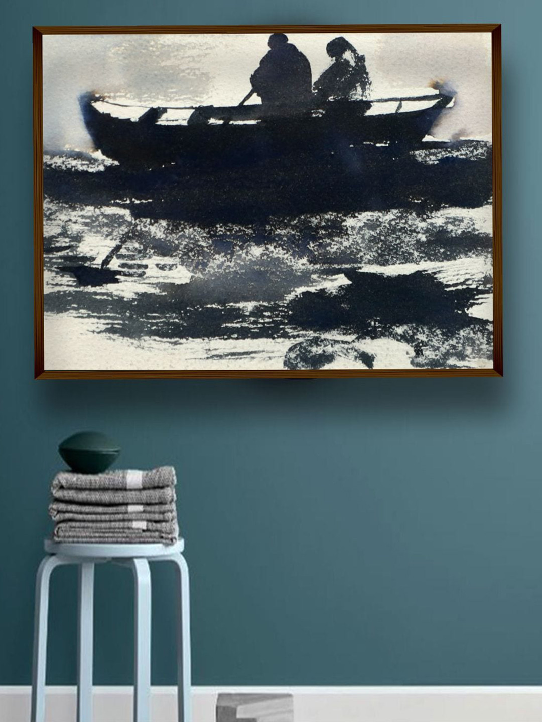 The Art House Black & White Framed Wall Painting