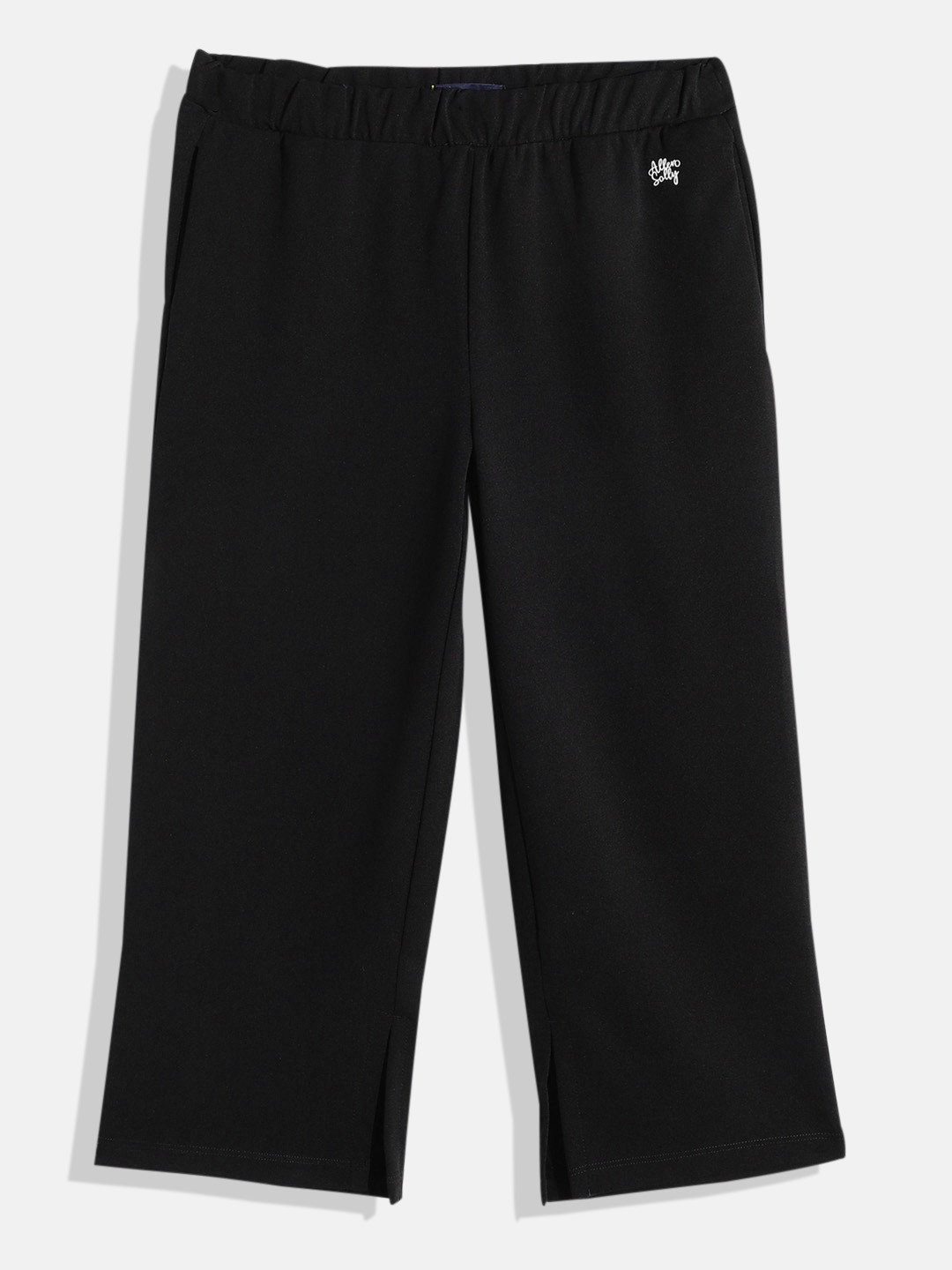 Allen Solly Junior Girls Regular Fit Trousers with Slit Detail